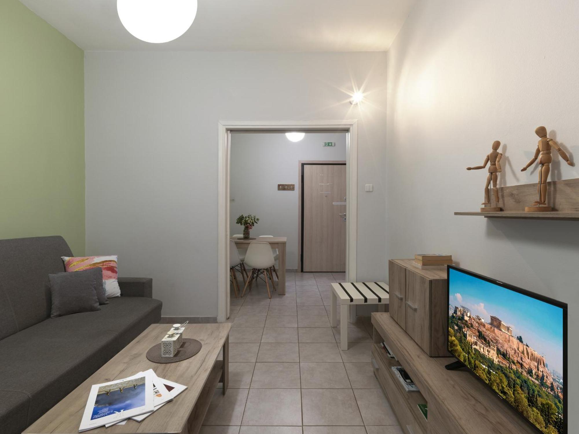 Cozy Athenian One Bd, Pistachio Charm Lägenhet Exteriör bild